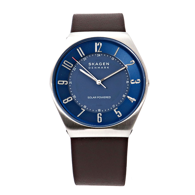 スカーゲン ウォッチ メンズ GRENEN SOLAR 米国海軍 赤銅色 SKW6838 SKAGEN 腕時計-メンズ腕時計