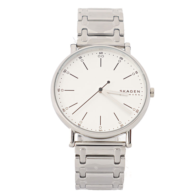 スカーゲン 腕時計 メンズ SIGNATUR ホワイト シルバー SKW6912 SKAGEN｜カナリア店