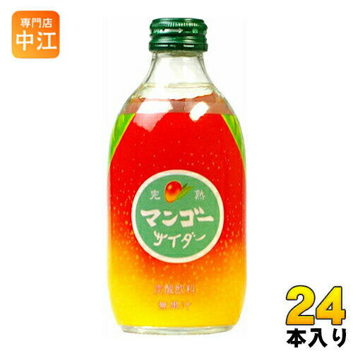 楽天市場】友桝飲料 スイカサイダー 300ml 瓶 24本入 炭酸ジュース