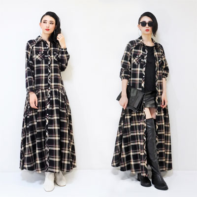 新版 楽天市場 ｂネル ブラック チェック シャツワンピ コットン 綿 100 長袖 ロールアップ 裏地なし マックスマキシ コットン ボリューム ネル生地 レディース ワンピース ロング マキシ トールサイズ ｃａｎｄａｙ 代引不可 Haringeylawcentre Org Uk