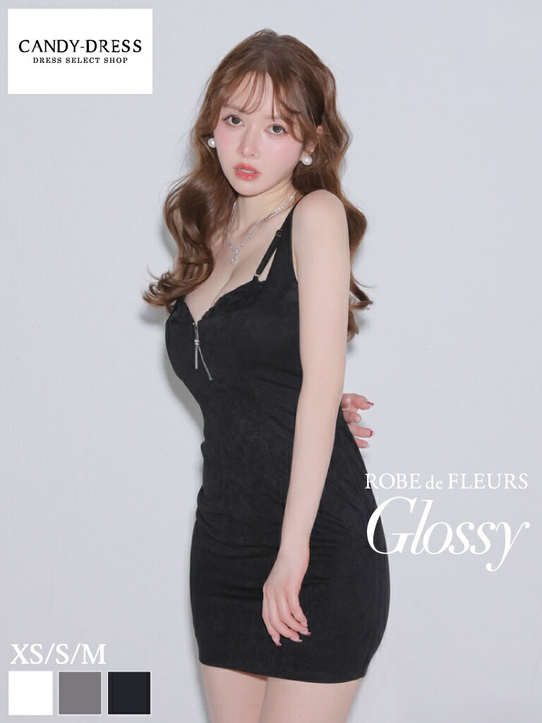 【ROBE de FLEURS Glossy / ローブドフルールグロッシー】伸ばすこと/ ツイル/ スピード競技/ ファスナー/ 同盟罷工さあ美/ 後ろ側あき/ ノースリーブ/ きつい/ ミニお召しもの/ キャバドレス/ 衣装 [GL4155] ナイト爵お召しもの ノースリーブ ミニスカート 分かりやすい 艶っぽい