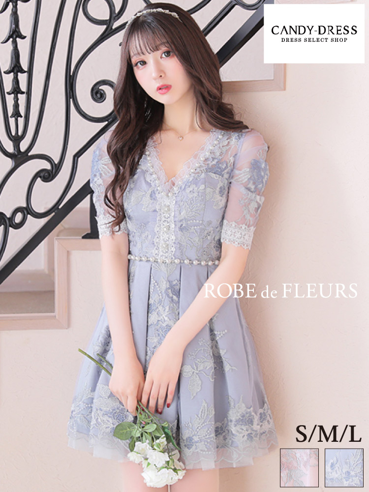 楽天市場】XS/S/M/L 送料無料 ROBE de FLEURS / ローブドフルール 