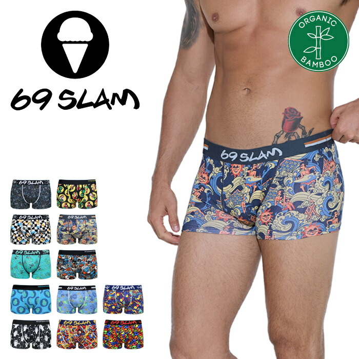 69slam ロックスラム ボクサーパンツ S-83 楽天市場】69SLAM ロックスラム ボクサーパンツ ポリエステル ショート
