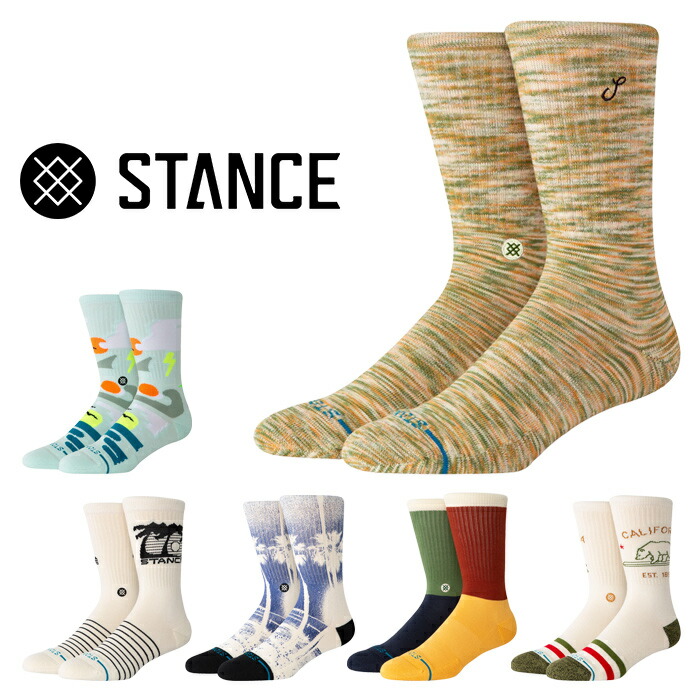 スタンス (Stance) メンズ ランニング・ウォーキング Tracking Quarter Sock (Canvas) 新作入荷 STANCE スタンス ランニング&frasl;トレーニング用 クルー ソックス PERFORMANCE LIGHT CREW SOCKS メンズ  靴下 | MONADE（モネイド）