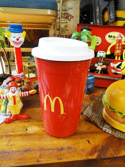 マクドナルド　♡ まとめ売り　プラ　コップ　マグカップ　トレー　6点　レトロ McDonald's/マクドナルドのPlastic Cup/プラスチックカップ各種を