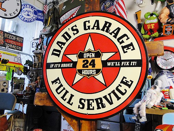 看板/サイン/ストリート◆アメリカ/USA◆Dad's GARAGE/ガレージ 楽天市場】お父さんのガレージ ブリキ看板 アメリカン雑貨