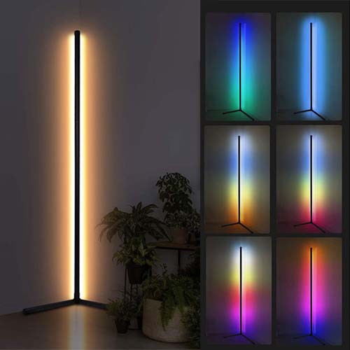 LEDコーナーフロアランプ （境界線の外側の音に化学反応するイコライザーモード積み上げる） アメリカン雑貨 亜米利加雑貨 グッズ 点火装置  照明ランプ 点火装置 間接的な行動点火装置 ライティンググッズ  今めかしい