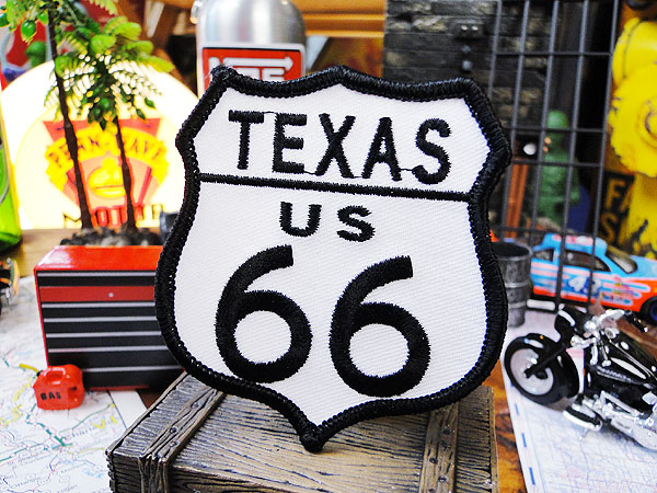 楽天市場】ルート66 ワッペン （ロードサイン/ROUTE US 66