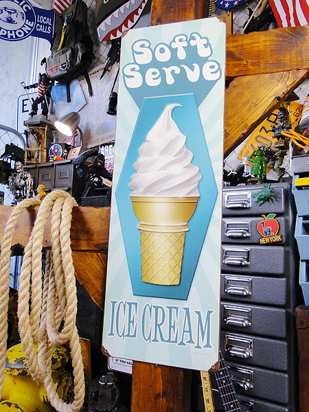 Borden's 　アイスクリーム　アメリカン雑貨　アンティーク　看板　サイン 257761.jpg