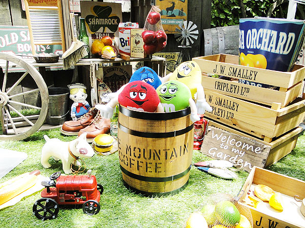 candytower: a coffee tree barrel (bean だる) weak powdered tea