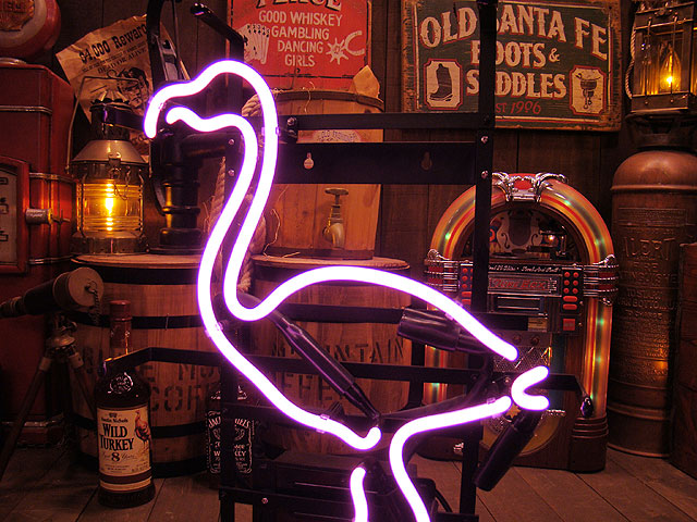 新作モデル 全国 在庫あり ピンクフラミンゴ のネオン管 6ヶ月保証付き こだわるお店のアイキャッチ 男の部屋 アメリカ雑貨屋 アメリカン雑貨 ネオンサイン 看板 人気 カッコイイ 壁掛け 壁飾り アメリカ 雑貨 インテリア 店舗 お店