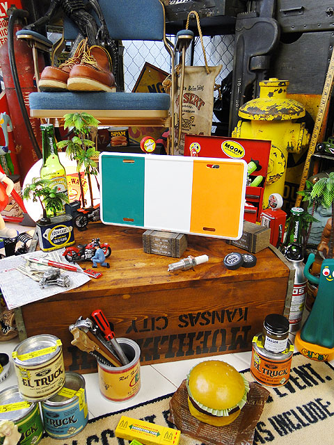 アイルランドのライセンスプレート Cmプレート おしゃれ かっこいい男の部屋 アメリカン雑貨 アメリカ看板 アメリカ雑貨 アンティーク インテリア ウォールデコレーション サインプレート ティンサイン ナンバープレート ブリキプレート 人気 壁面装飾 壁飾り 雑貨