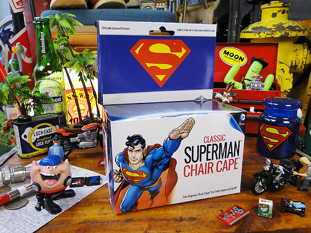 楽天市場 スーパーマンのチェアーマント アメリカン雑貨 アメキャラアメコミ アメリカ雑貨通販キャンディタワー