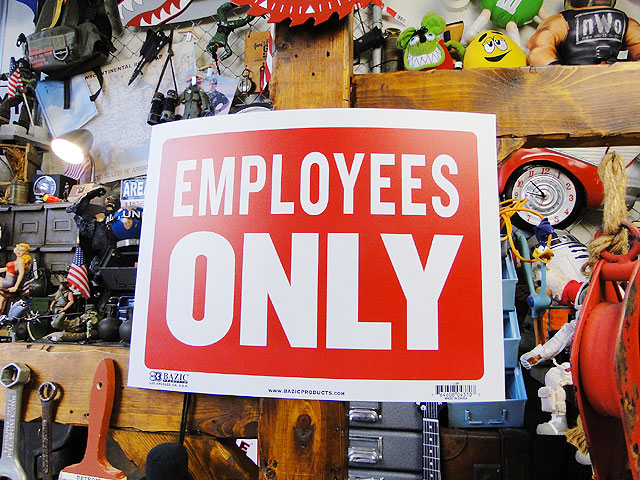 楽天市場】アメリカのプラスチックサインプレート Sサイズ