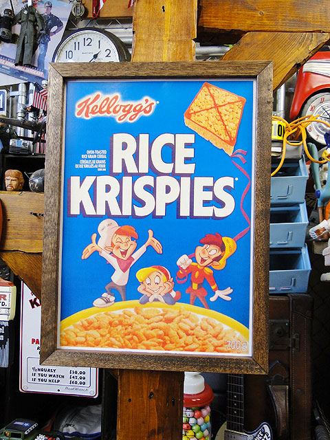 楽天市場】ポスターフレーム （ケロッグ/ライスクリスピー/レトロ