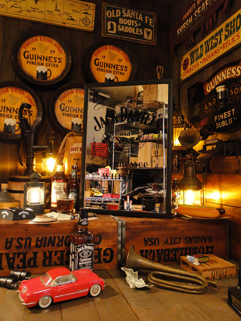 ビッグサイズ パブミラー ジャック ダニエル レタリング アメリカ雑貨 アメリカン雑貨 壁掛け 壁飾り 鏡 インテリアグッズ カッコイイ男の部屋を目指せ アメリカ雑貨屋 男前 インテリア 雑貨 男前インテリア雑貨 グッズ 人気 レトロ 英国 ウォールデコレーション