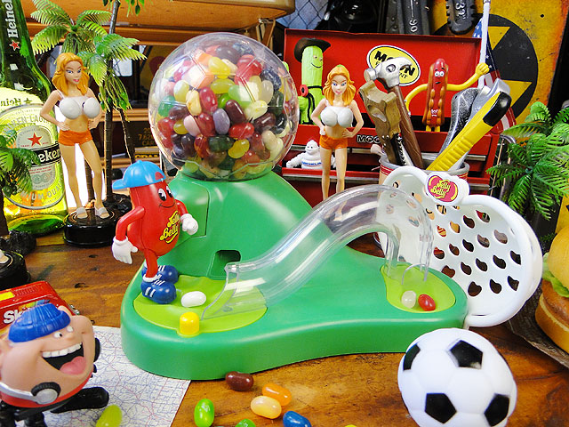 楽天市場 ミスタージェリーベリーのサッカービーンマシーン アメリカ雑貨 アメリカン雑貨 アメリカ雑貨通販キャンディタワー