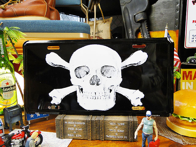 楽天市場】海賊フラッグ （スカル＆クロスボーン） アメリカン雑貨