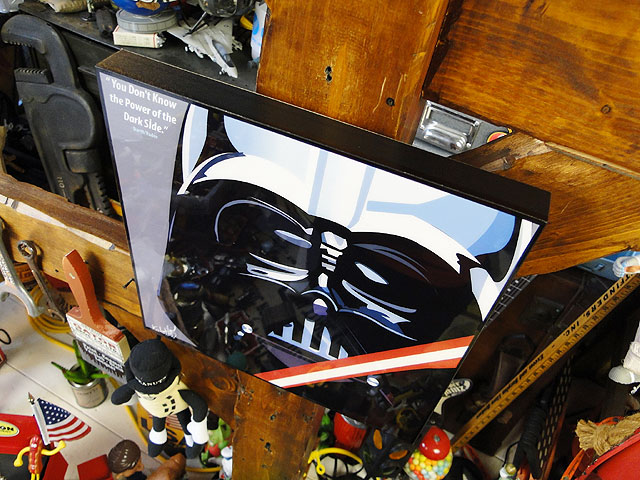 新色追加して再販 映画 スターウォーズ のポップアートフレーム ダース ベイダー Type2 アメリカ雑貨 アメリカン雑貨 インテリア グッズ 壁掛け 壁飾り レトロ ポスター おしゃれ かっこいい男の部屋 人気 壁面装飾 装飾 男前 ウォールデコレーション Bagochile Cl