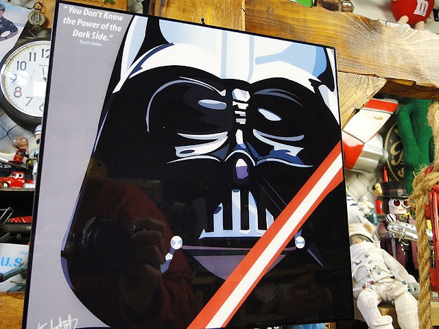 新色追加して再販 映画 スターウォーズ のポップアートフレーム ダース ベイダー Type2 アメリカ雑貨 アメリカン雑貨 インテリア グッズ 壁掛け 壁飾り レトロ ポスター おしゃれ かっこいい男の部屋 人気 壁面装飾 装飾 男前 ウォールデコレーション Bagochile Cl