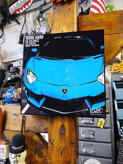 楽天最安値に挑戦 ランボルギーニ アヴェンタドールのポップアートフレーム アメリカ雑貨 アメリカン雑貨 インテリア グッズ 壁掛け 壁飾り レトロ ポスター おしゃれ かっこいい男の部屋 人気 壁面装飾 ウォールデコレーション 西海岸スタイル キータタット シティ