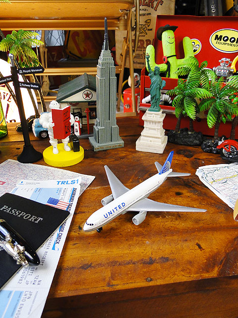 ユナイテッド航空のダイキャストモデルプレーン アメリカ雑貨 アメリカン雑貨 80 Off