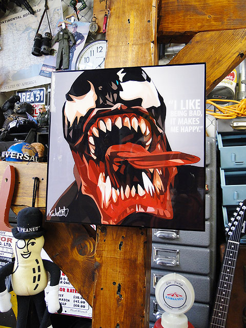 最安値に挑戦 ヴェノムのポップアートフレーム アメリカ雑貨 アメリカン雑貨 インテリア グッズ 壁掛け 壁飾り レトロ ポスター おしゃれ かっこいい男の部屋 人気 壁面装飾 装飾 Officedev Polarisoffice Com