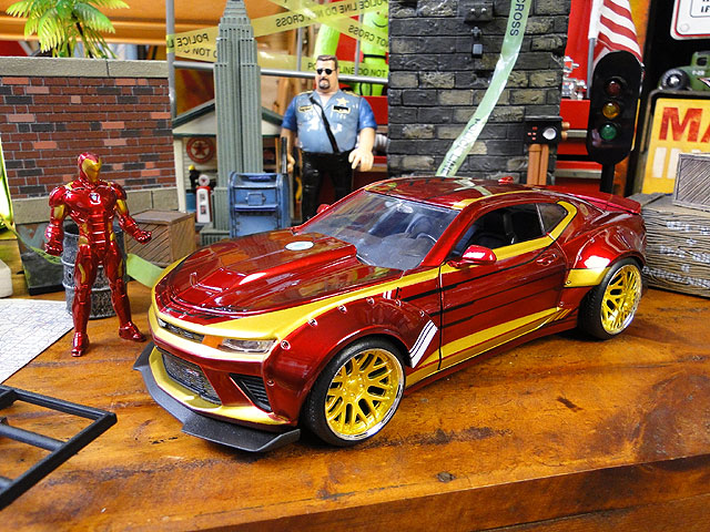 楽天市場】アイアンマン ミニカー JADATOYS 1/24 マーベル
