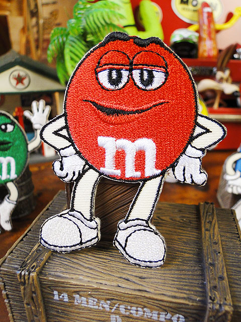 楽天市場】m&m's キャラクターワッペン Mサイズ（イエロー