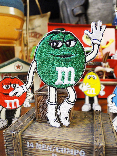 楽天市場】m&m's キャラクターワッペン Mサイズ（イエロー