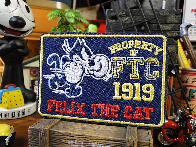 フィリックスのクラシックワッペン(PROPERTY OF FTC 1919)