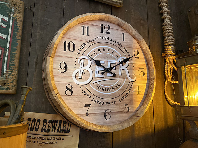 楽天市場】U.S. 80's アドバタイジング ヴィンテージ クロック