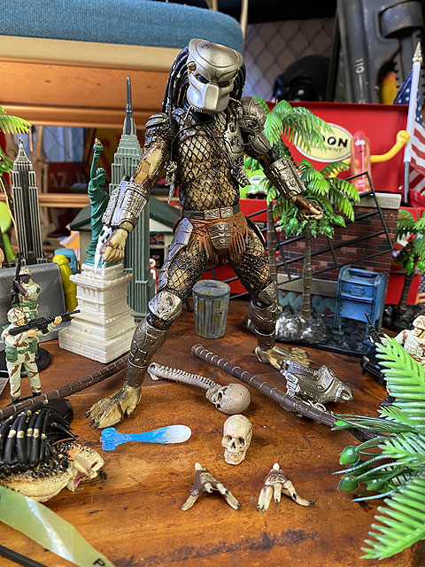 NECA　映画　プレデター　ジャングルハンタープレデター　アクションフィギュア　アメリカン雑貨　アメリカ雑貨　グッズ