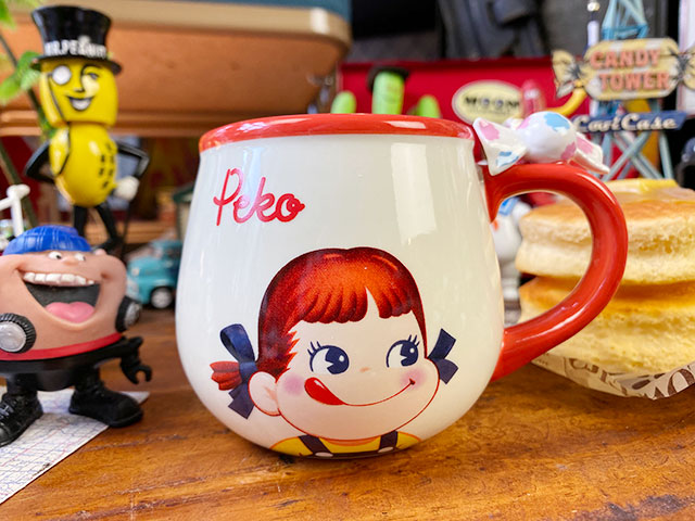 楽天市場】不二家 ペコちゃん キャンディポット アメリカン雑貨