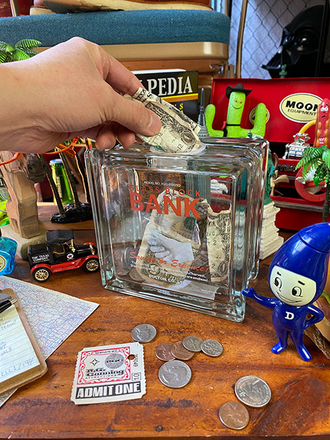 楽天市場】絶対に貯める貯金箱 投資バンク アメリカン雑貨