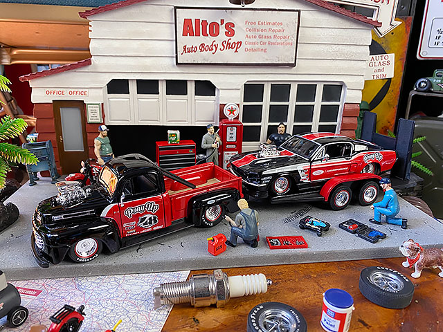 マイスト 1948年 ジェラルド・r・フォード F-1寄せあつめる ＆ 1967年 ジェラルド・r・フォード マスタングGT ＆トランス状態ボーイ ダイキャストミニカー 1/24規模  アメリカン雑貨 亜米利加雑貨 ひな形鉄道車両 パノラマ グッズ
