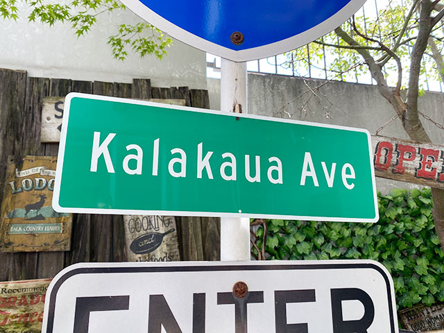アメリカントラフィックサイン (ハワイH-1) 46×46cm 道路標識 アロハ