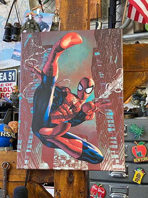 楽天市場】＼P2倍＋クーポン／ アートフレーム スパイダーマン