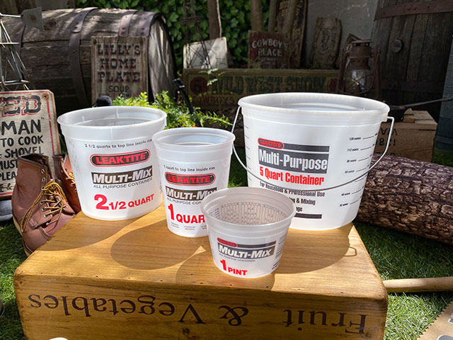 米国リークタイト社 マルチミックスカップ 最大66 オフ 4サイズセット アメリカのペンキバケツ