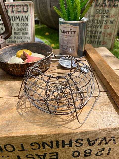 楽天市場】カントリーワイヤーバスケット アメリカン雑貨