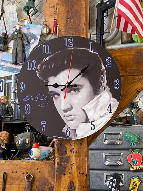 楽天市場】【エルヴィス・プレスリー/ ELVIS PRESLEY】壁掛け時計