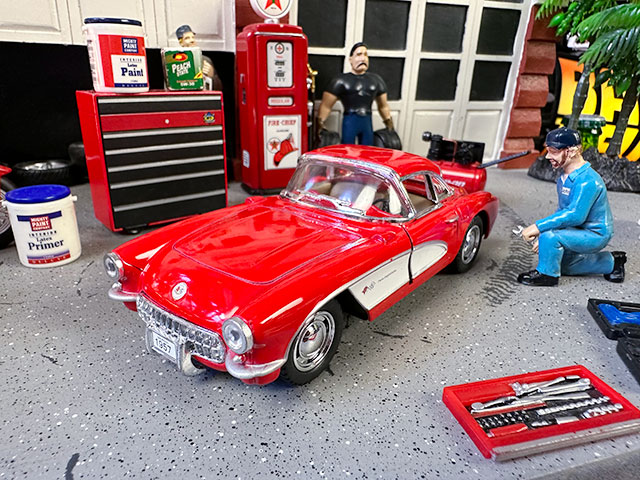 楽天市場】シボレーコルベット 1957 Chevrolet Corvette ダイ