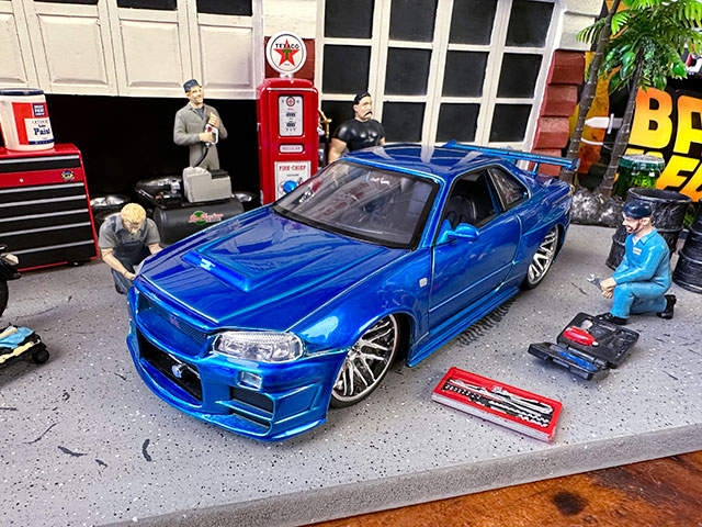 楽天市場】Jada 映画 ワイルドスピード ダイキャストミニカー 1/24スケール （ブライアン ニッサン スカイライン GT-R R34  アイスグリーンメタリック） アメリカン雑貨 アメリカ雑貨 グッズ : アメリカ雑貨通販キャンディタワー