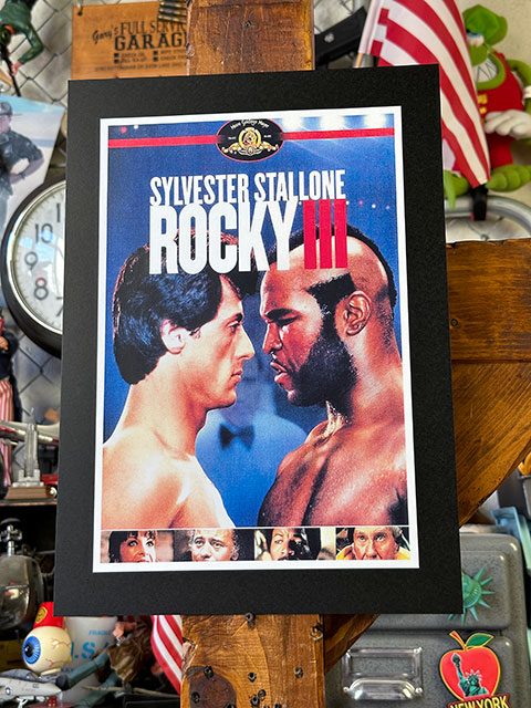世界堂　額縁　映画「Rocky」ポスター付き 世界堂 額縁 映画「Rocky」ポスター付き 世界堂】ロッキーⅡ<青