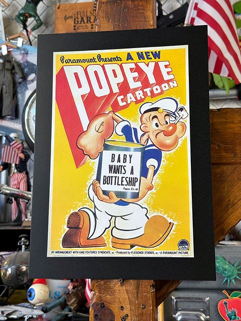 楽天市場】ハリウッドポスター #0156 ポパイ No.4 クラシック