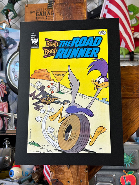 貴重　70年代　ワイリーコヨーテ　ロードランナー ビンテージポスター 貴重 70年代 ワイリーコヨーテ ロードランナー ビンテージポスター
