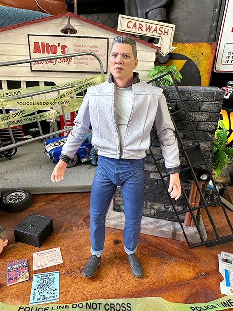 NECA　映画　バック・トゥ・ザ・フューチャー　PART1　ビフ・タネン　アルティメット・7インチアクションフィギュア　アメリカン雑貨　アメリカ雑貨　バックトゥザフューチャー 映画　グッズ　インテリア　おしゃれ　BTTF画像