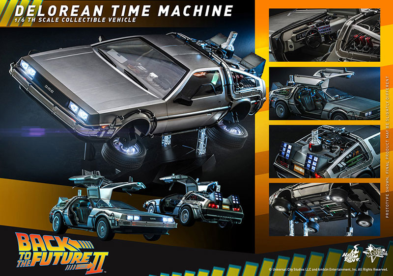 楽天市場】◎1/18☆HotWheelsエリート/バックトゥザフューチャー