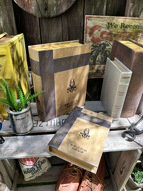 楽天市場】古めかしい洋書みたいな小物入れ ブックボックス 2冊セット