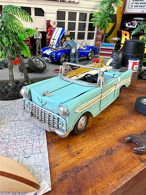 楽天市場】ホットドッグ屋さんの移動販売車 ブリキオブジェ